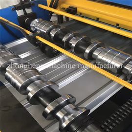 Ibr Metal Roof Sheet Roll Forming Machine , Roof Panel Forming Machine